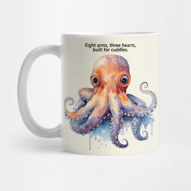 Baby octopus, built for cuddles by bztees3@gmail.com